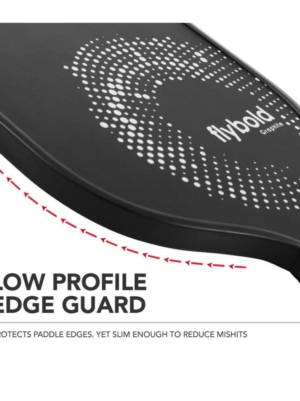 Black Graphite Pickleball Paddle